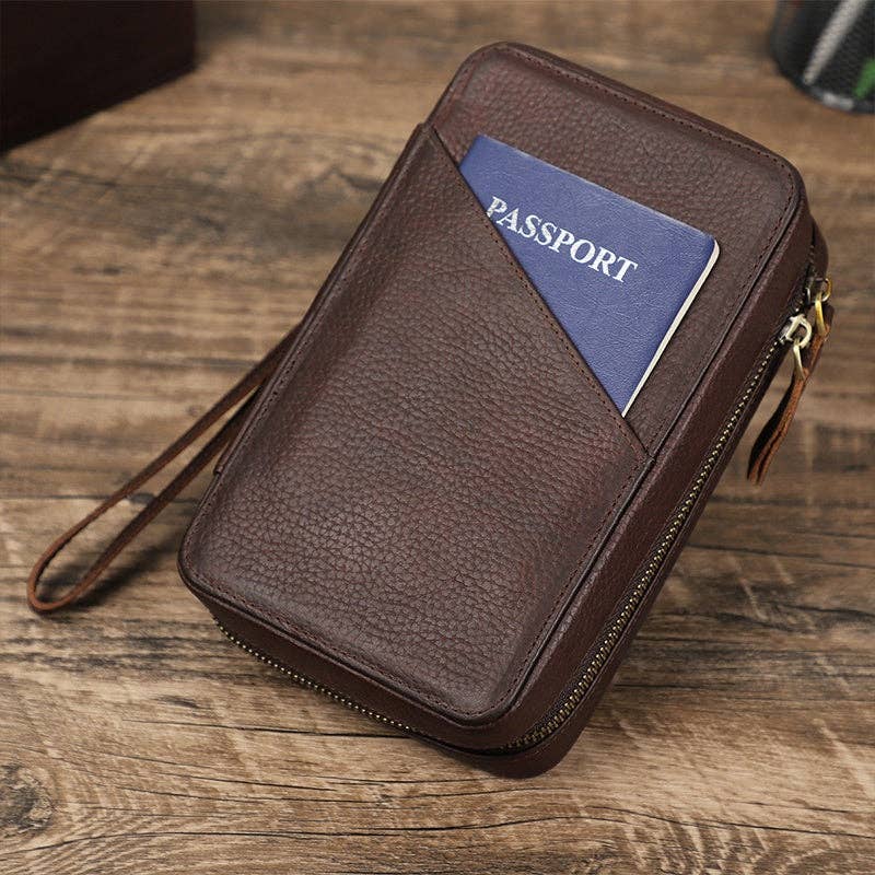 VIGOR - Vendita all'ingrosso Astuccio - Unisex - Custodia in Pelle per Accessori Elettronici da Viaggio Tech13