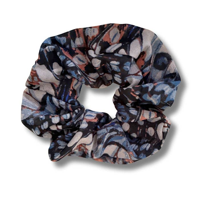 Scrunchie Maxi "Midnight Blue" for wholesale by Hairjewelz by Elle