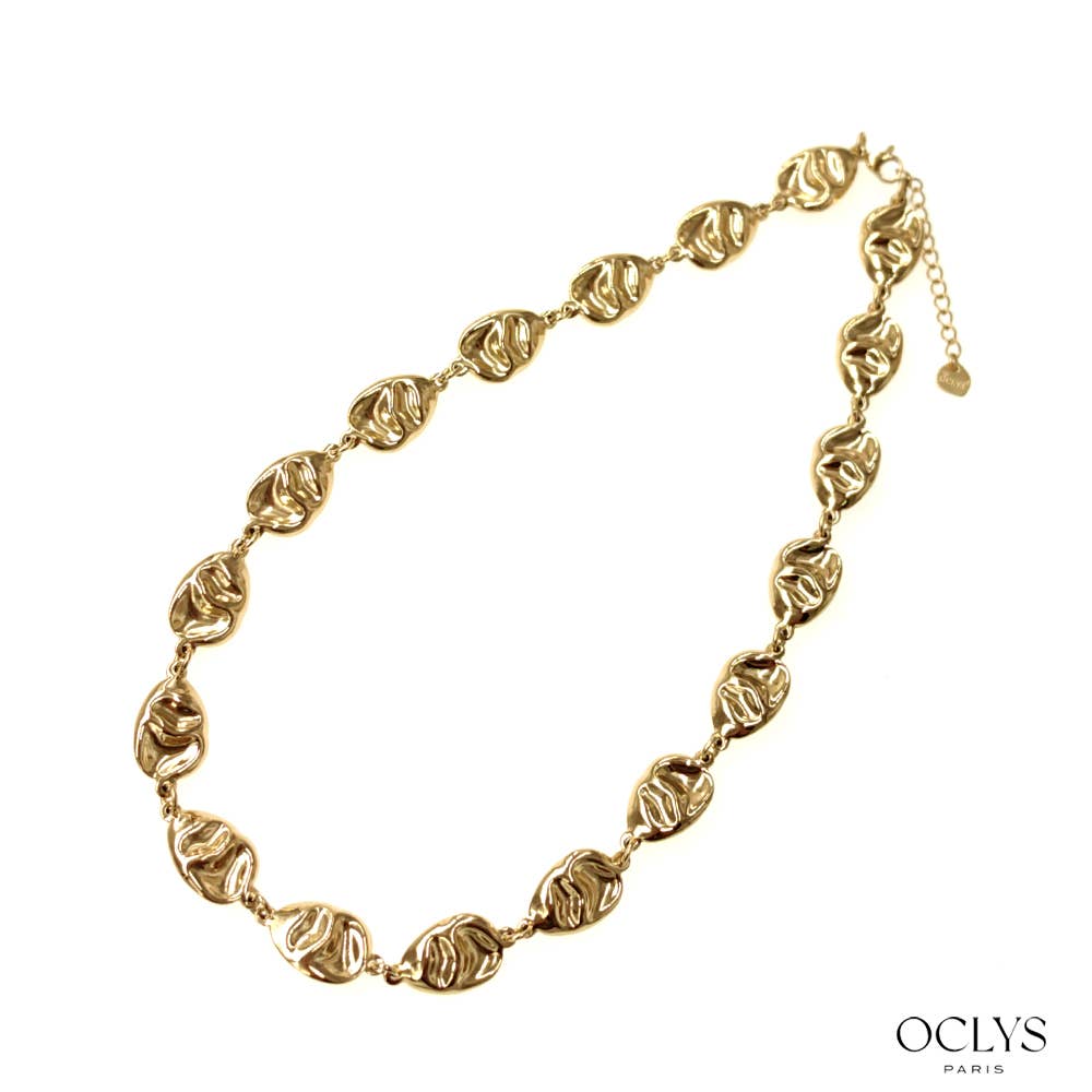 Oclys - Wholesale Link & Chain Necklace - Taly stainless steel oval chain necklace0