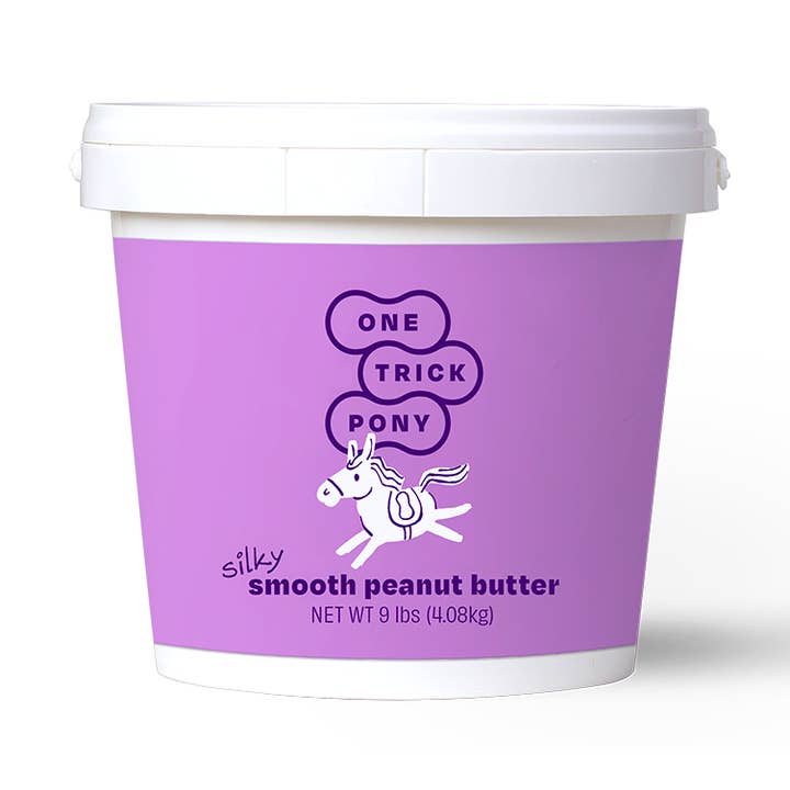 One Trick Pony - Wholesale Nut Butter - Organic Silky Smooth Peanut Butter, 8 Lb Tub0