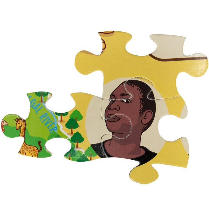 Very Puzzled – Engroshandel Puslespil - Børn – Senegal kort puslespil10