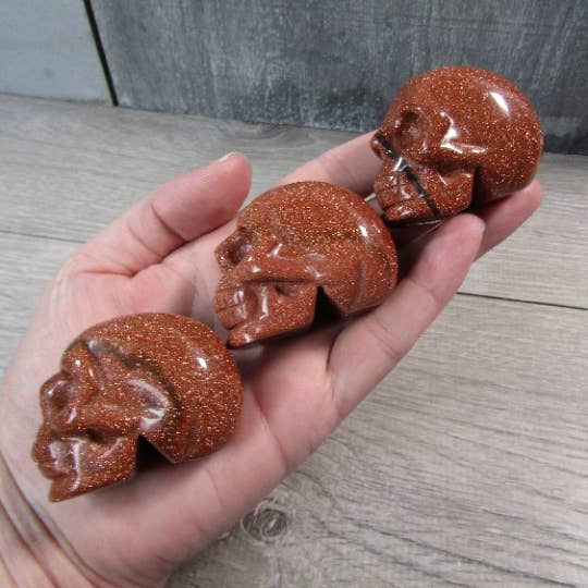 Keystone Crystals – wholesale Spiritual stone/crystal – Gemstone Skull Carvings by the Inch – Crystal Skulls