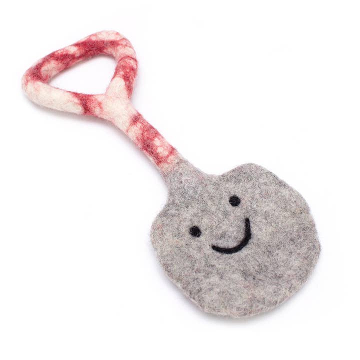 Sonny The Spade Dog Toy for wholesale by Hiro + Wolf