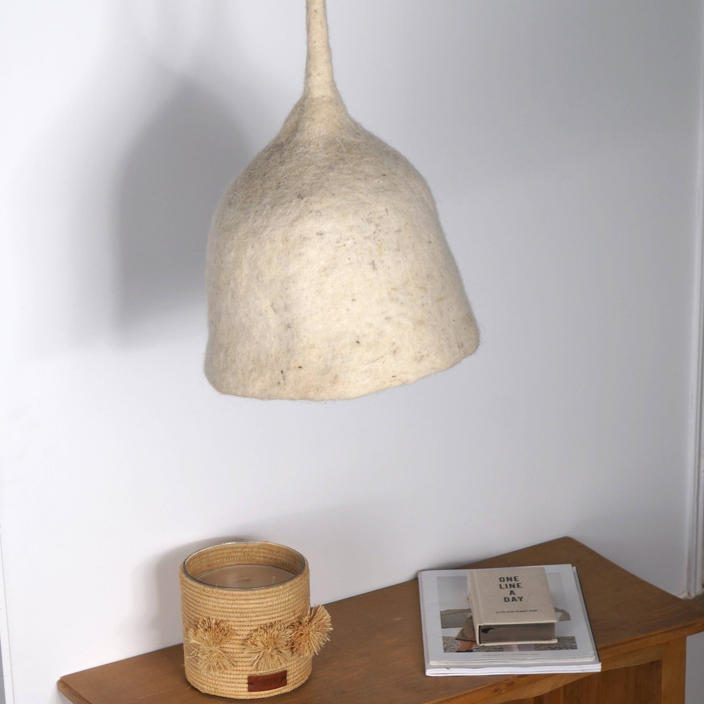 Bohome Living – wholesale Chandelier/hanging light – Boiled wool suspension - Rounded1