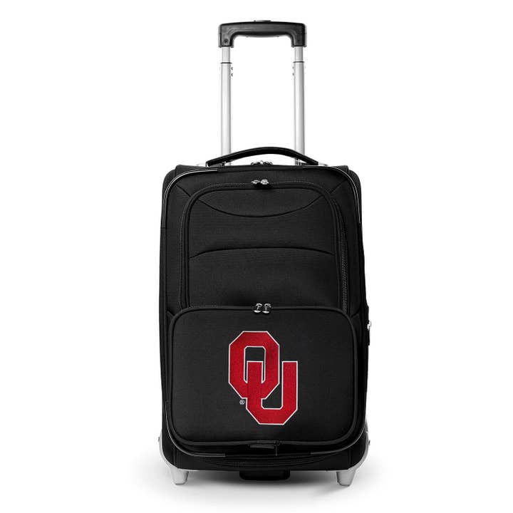 NCAA Oklahoma Sooners 21" Carry-On Rolling Soft side for wholesale by Mojo Licensing