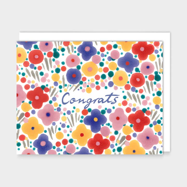 Spring Flowers Congrats for wholesale by Xenia Taler