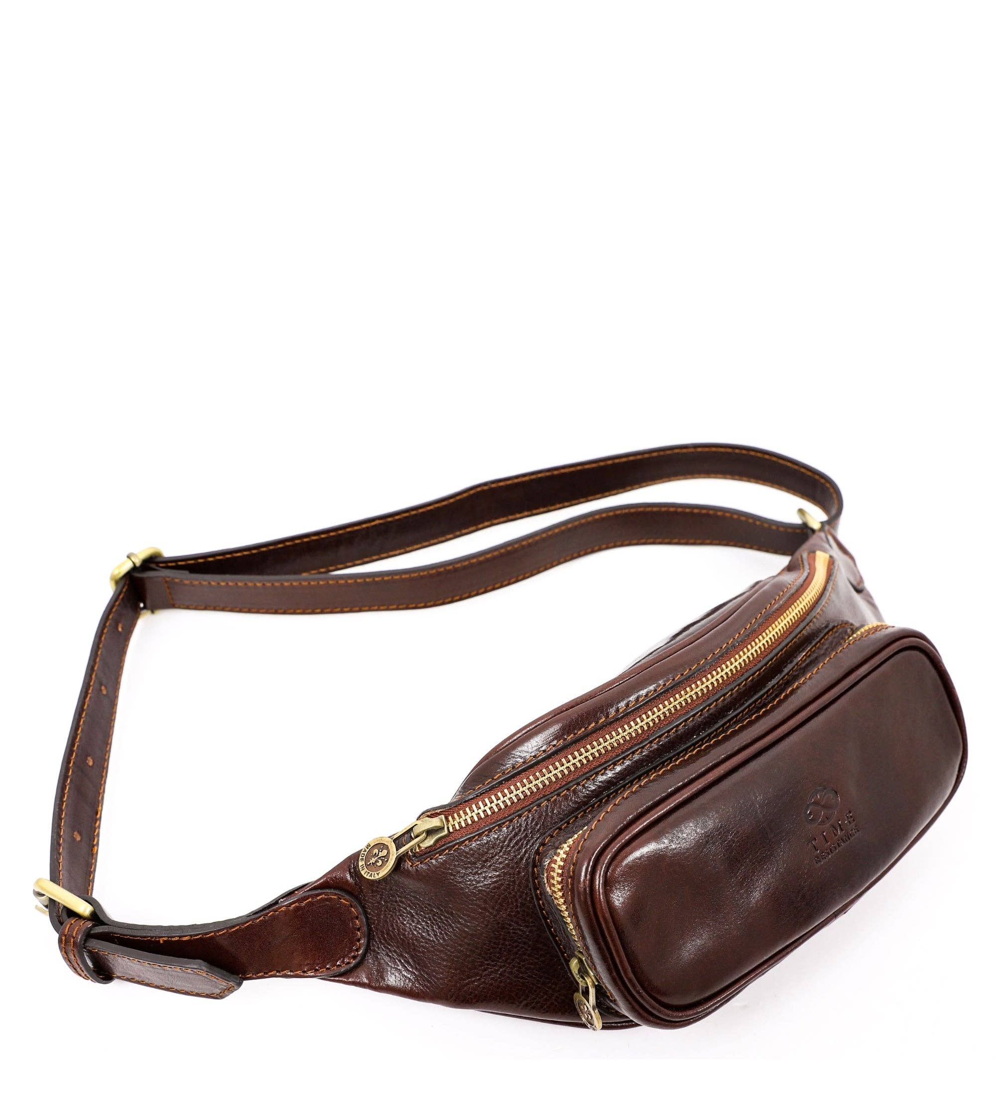 Time Resistance - Wholesale Belt Bag - Unisex - Leather Sling Bag Belly Bag - Independent People44