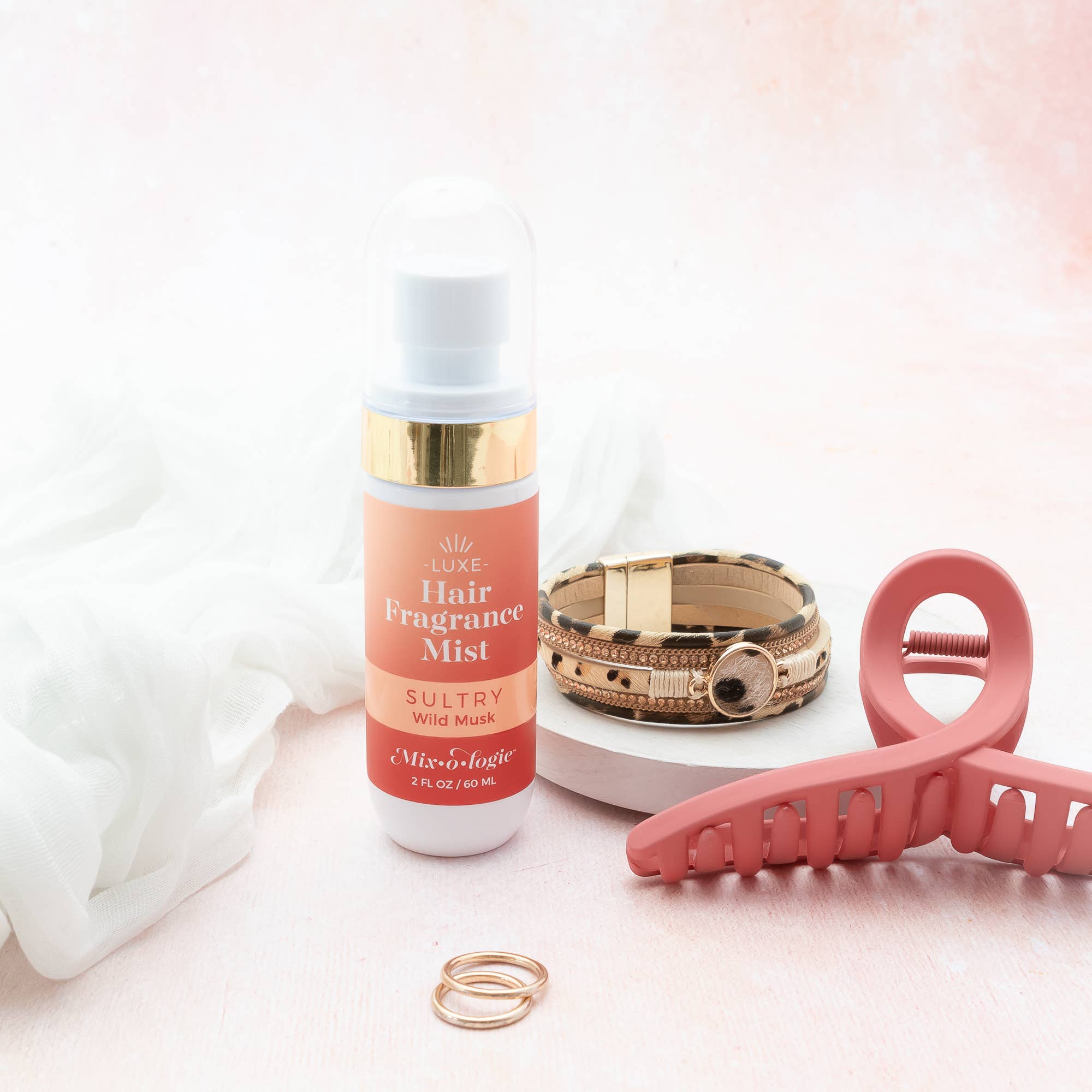 Mixologie - Vente Laque - Brume parfumée pour cheveux Sultry (musc sauvage) (60 mL) Parfum pour cheveux