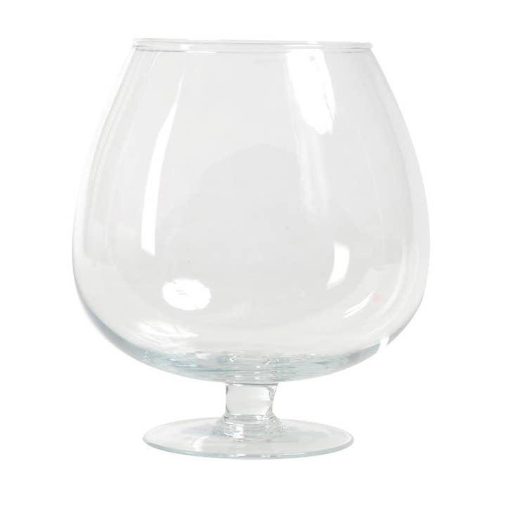 Glazen Vaas H.27 cm voor wholesale door CP INTERNATIONAL