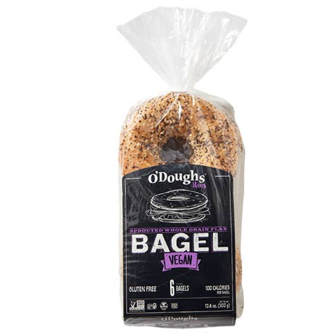 O'Doughs Bagels, Sprouted Whole Grain Flax for wholesale by Gluten Free Palace