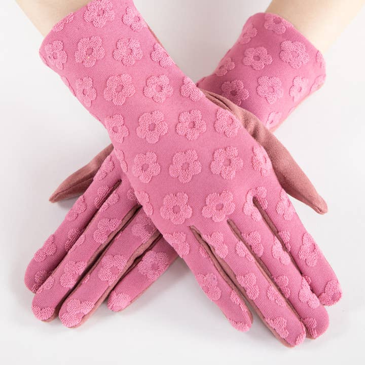 Original USA - Wholesale Gloves - Women's - Petunia Dual Texture Gloves (TS)2