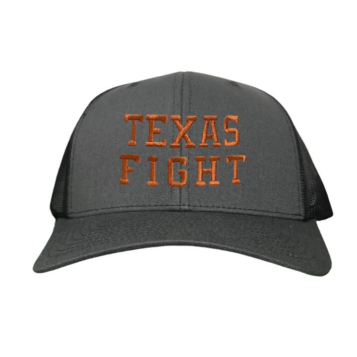Last Stand Hats, LLC - Wholesale Baseball Cap - Unisex - Texas Longhorns Texas Fight Embroidered Hats / UT9154 / MM