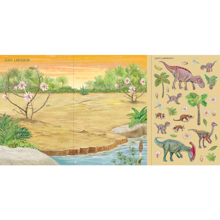 Peter Pauper Press - Wholesale Sticker - Kids & Baby - Sticker Scenes - Dinosaurs2