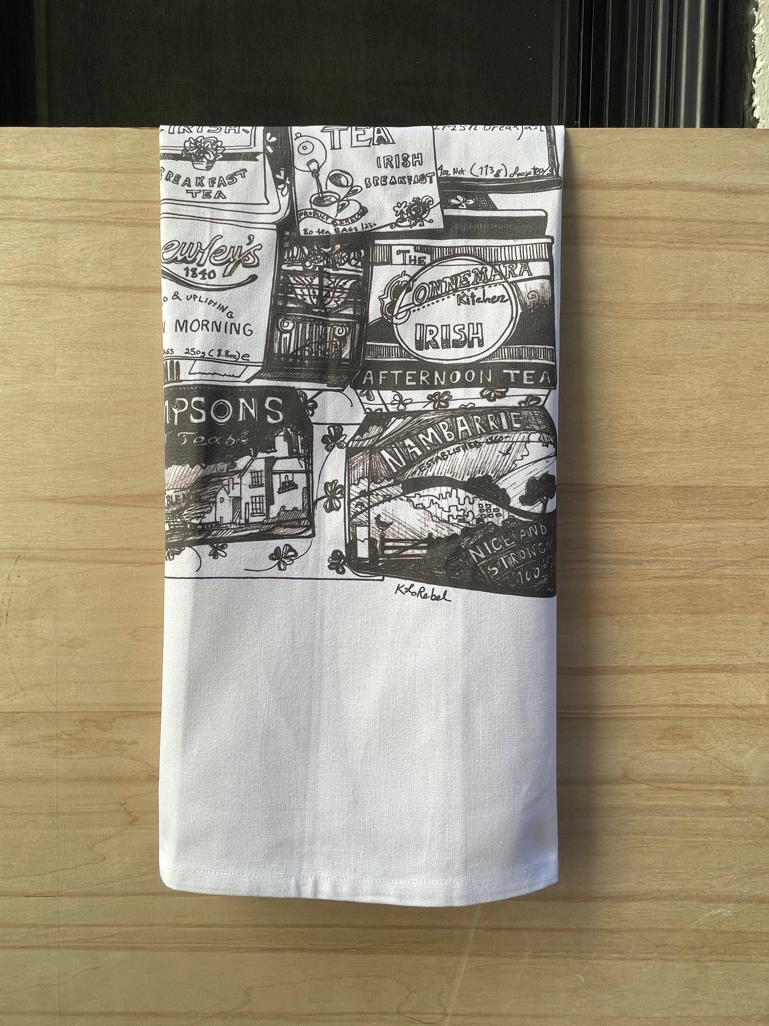 KLoRebel Art Co. - Wholesale Tea Towel - Irish Tea - Tea Towel3