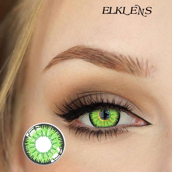 The Brightest Colored Contact On Stage By VIKA Blue And for wholesale by ELKLENS