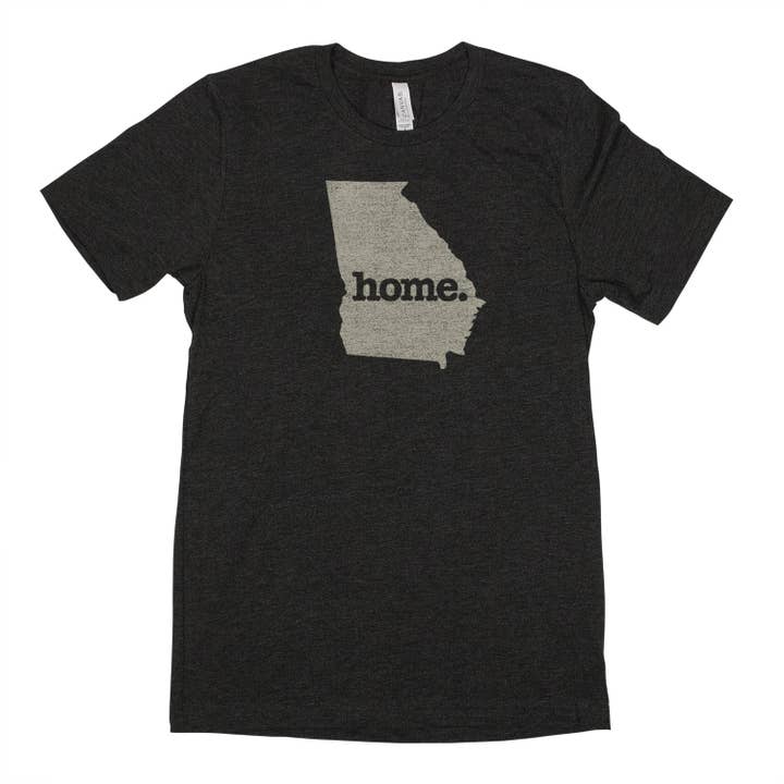 Géorgie - maison. T-shirt unisexe pour hommes pour la vente par Home State Apparel