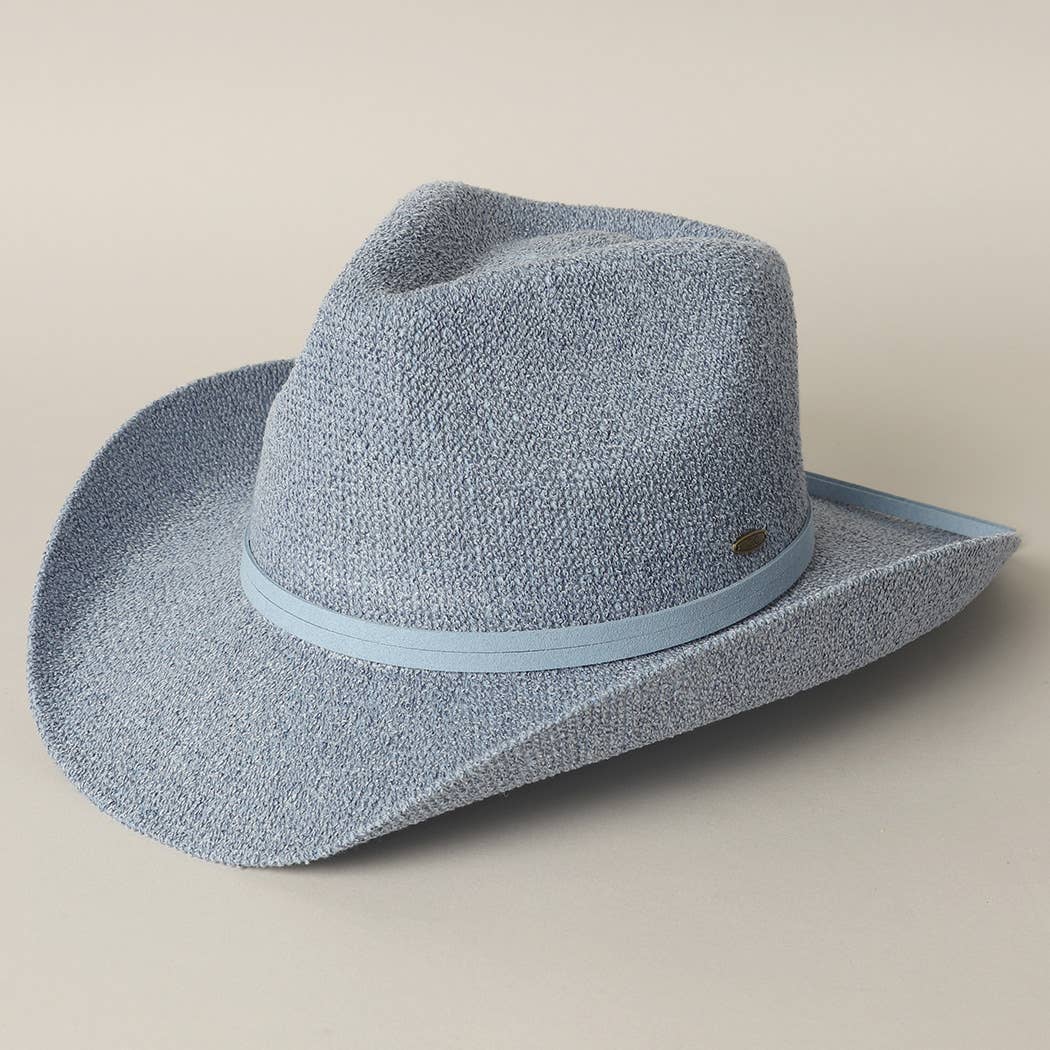 Fashion City – wholesale Cowboy Hat – Women’s – Solid Color Terry Cloth Cowboy Panama Adjustable Sun Hat
29