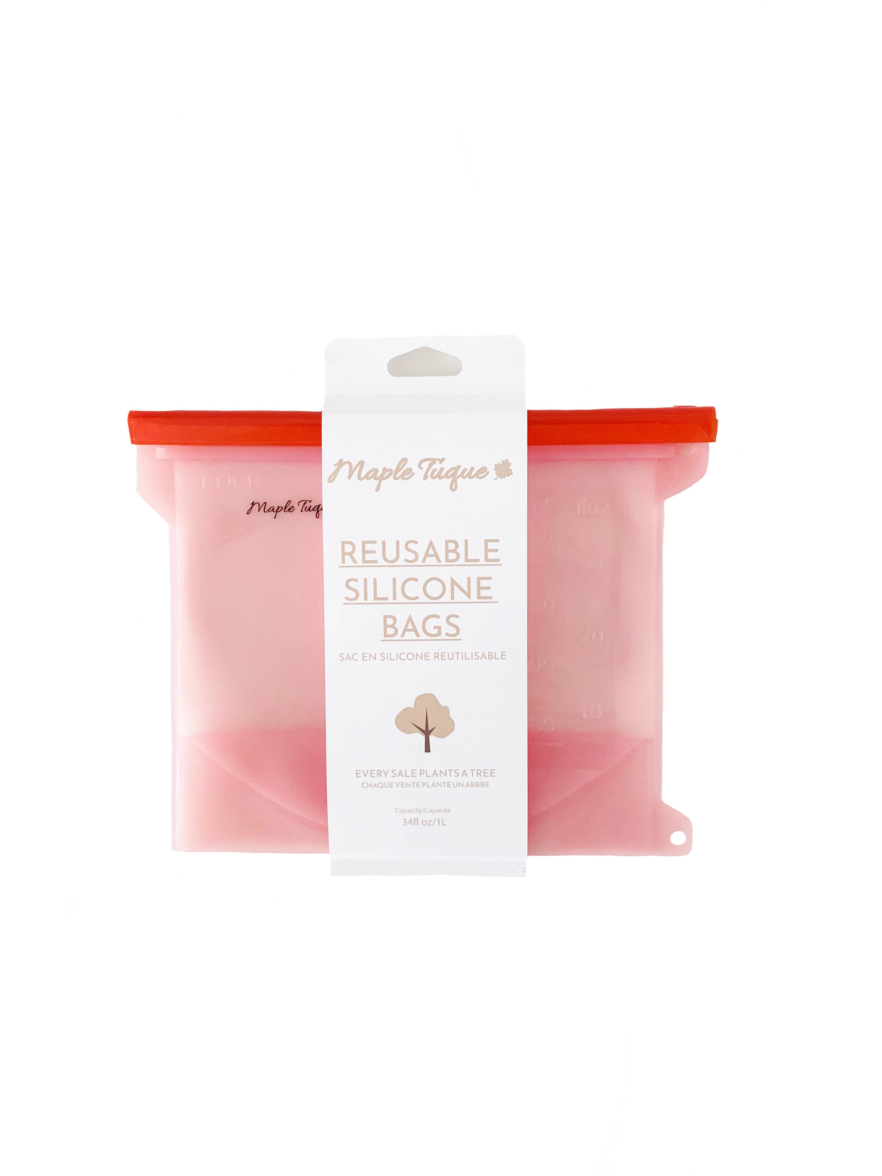 Maple Tuque - Vente Sachet de conservation/film alimentaire - Sac en silicone réutilisable4