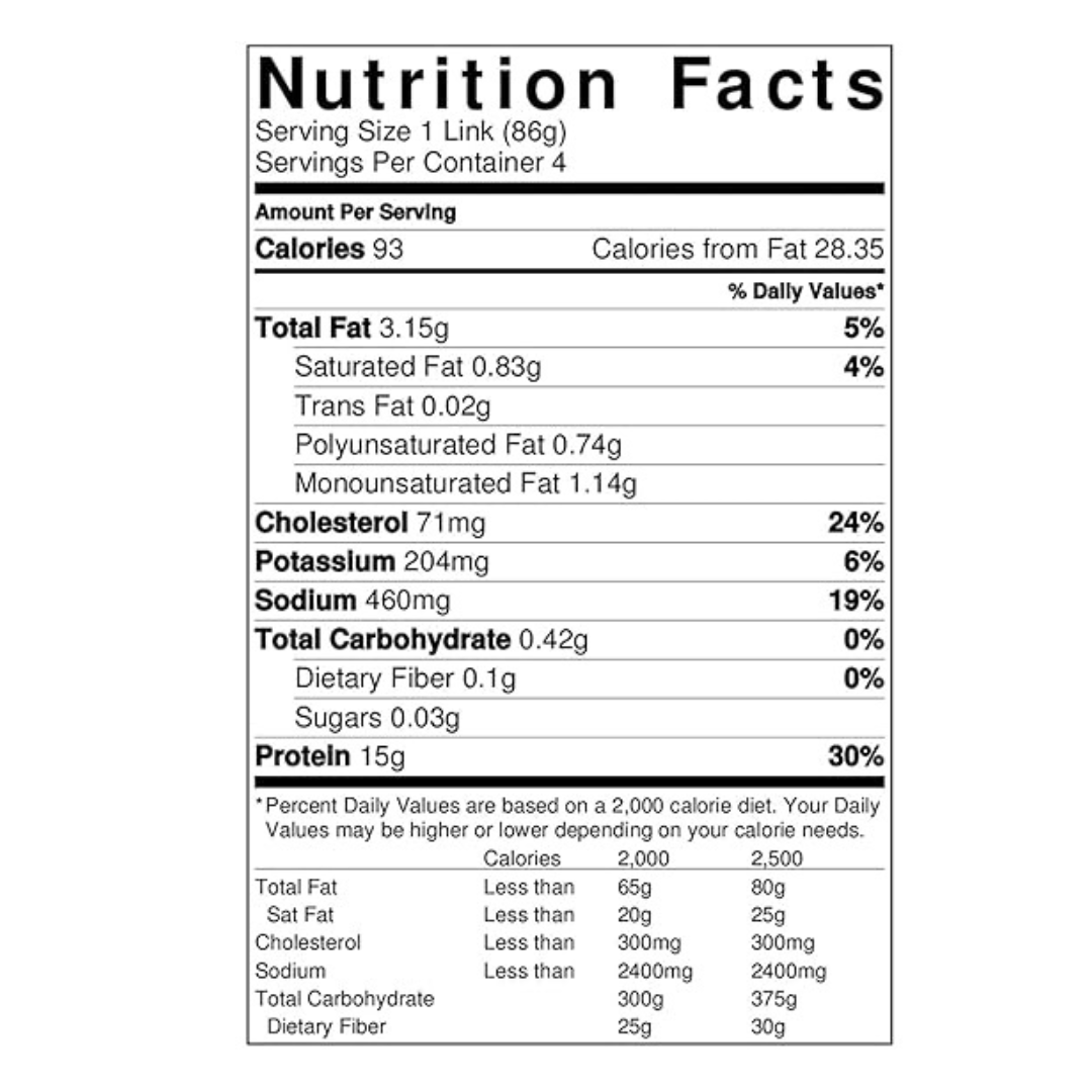 MeatCrafters Inc. - Wholesale Sausage - Classic Thai Chicken Sausage Links: Green Curry & Lime2