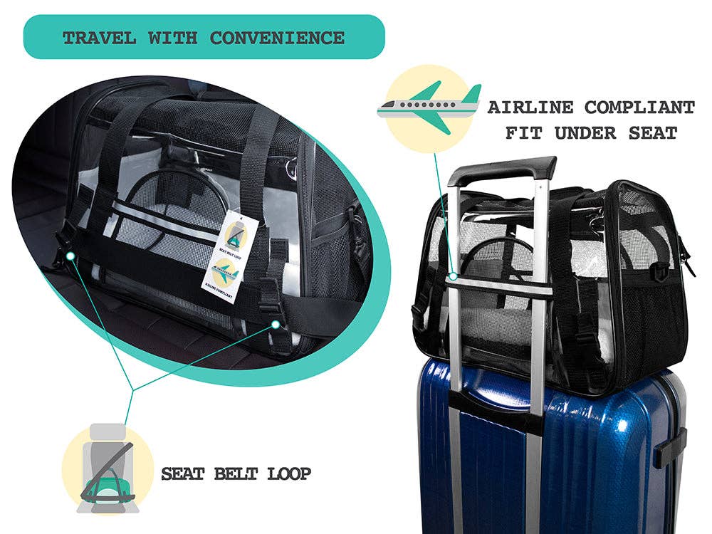 PetAmi - Wholesale Draagzak voor huisdieren - Kat/hond - Klassieke Draagtas Huisdierdrager65