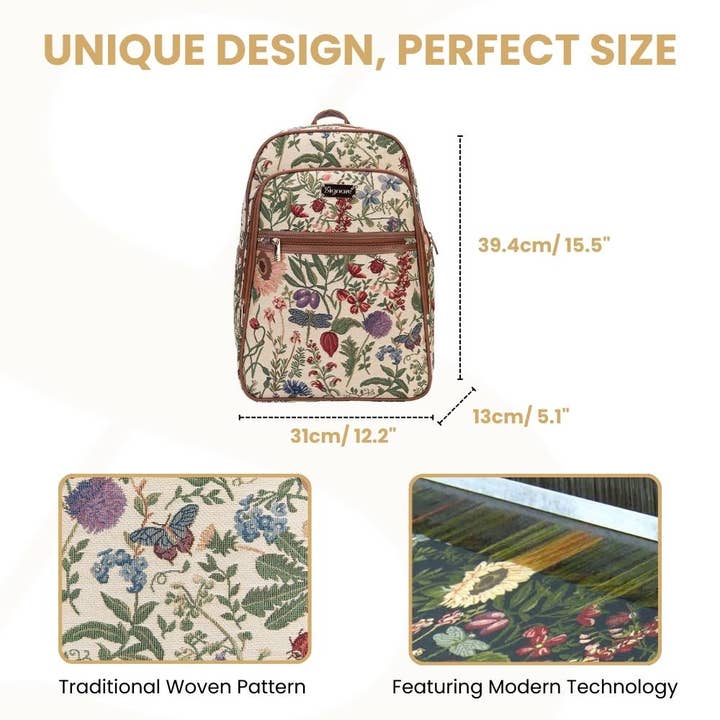 SignareArt - Wholesale Backpack - Women's - BKPK-MGD | Morning Garden Backpack2