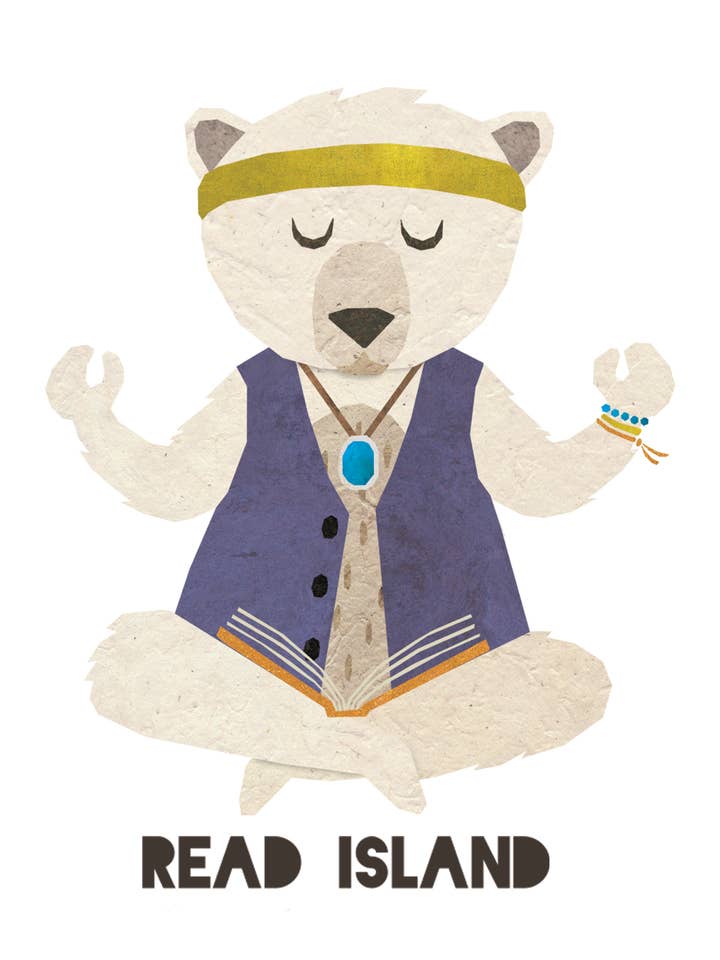 Adesivo - Orso spirituale per la vendita all'ingrosso da parte di Read Island