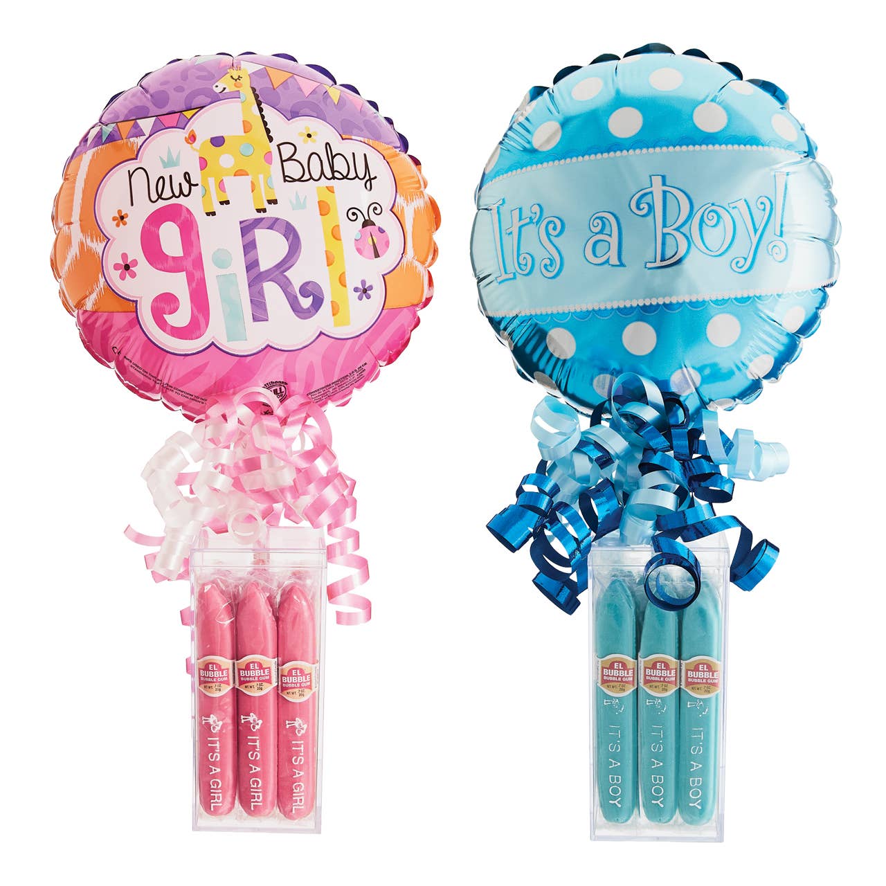 Kelli's - Wholesale Milestone Art/Keepsake - Kids & Baby - Baby Bubblegum Cigar Kelliloon - Boy and Girl Assortment0