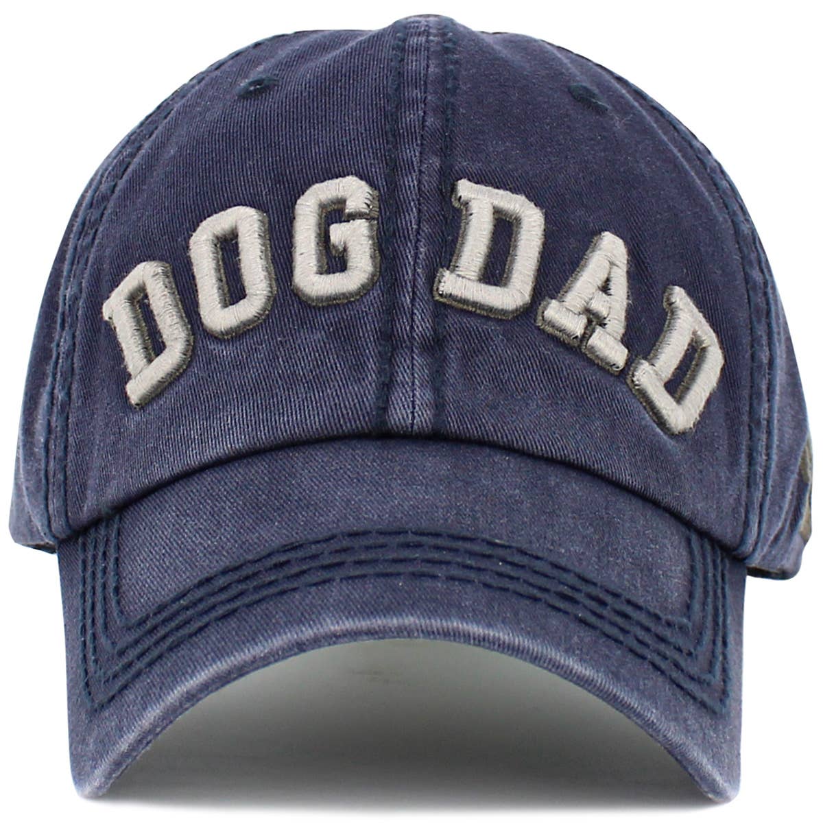 KBETHOS - Vente Casquette de baseball – homme - Casquette vintage délavée Dog Dad8