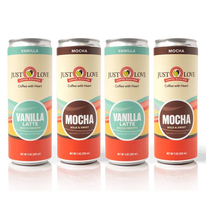 Ready-to-Drink Coffee (4-Pack) for wholesale by Just Love Coffee Roasters