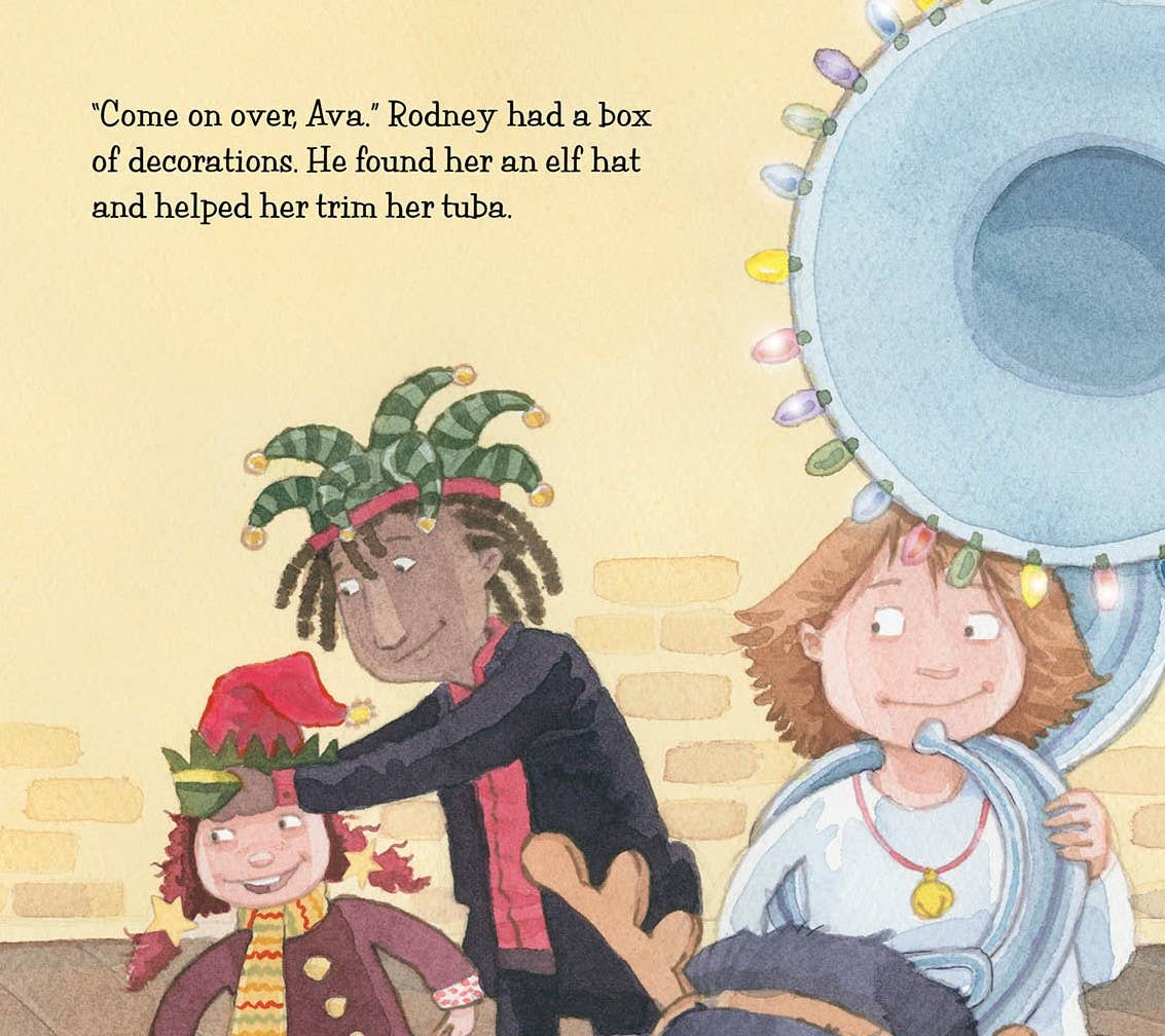 Sleeping Bear Press - Vente Livre – enfant - Un livre d'images de Noël en tuba6