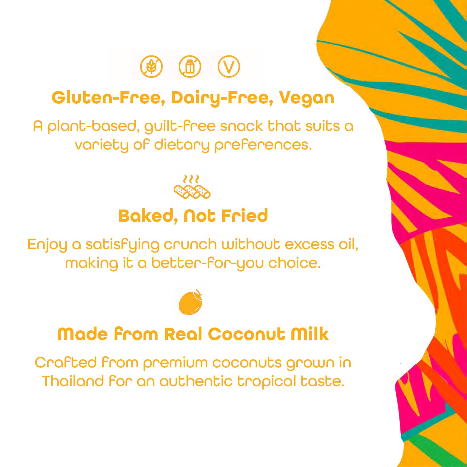 Thai Coco - Wholesale Cookie - Chocolate Coconut Crispy Rolls - 3.5 oz 4