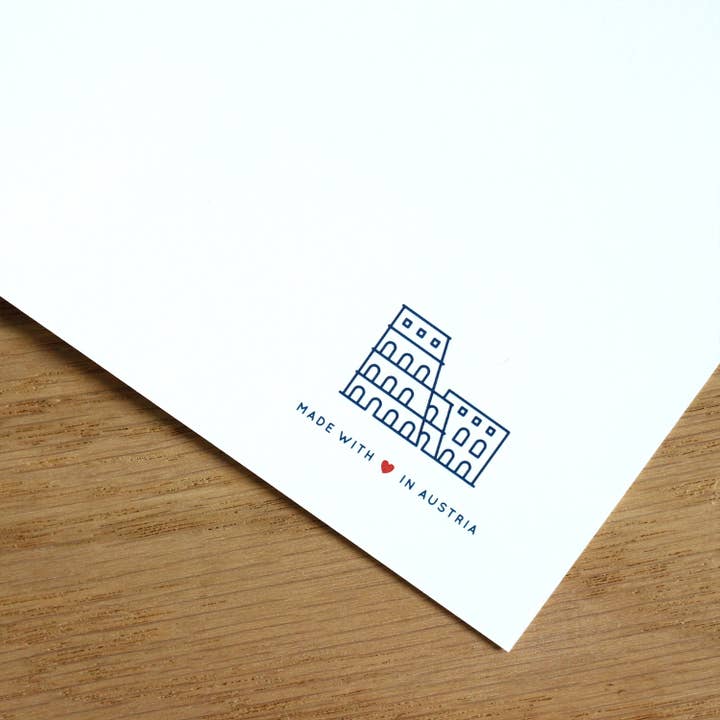 The City Works - Wholesale Art Print - Rome A3 Blockprint2