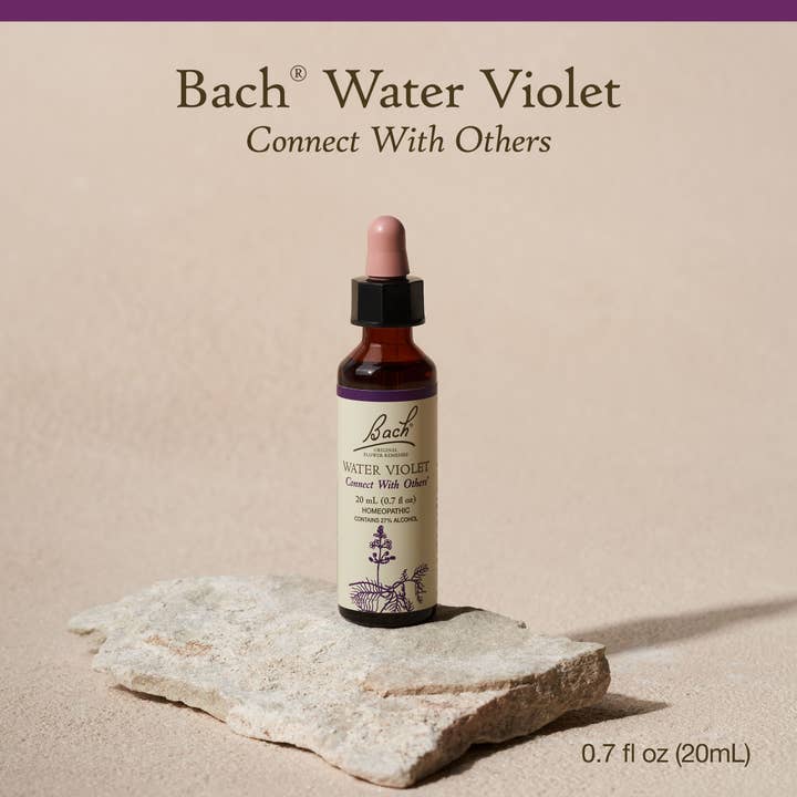 RESCUE & Bach Original Flower Remedies - Wholesale Oral Supplement/Vitamin - Bach Original Flower Remedies Water Violet 0.7 fl. oz.1