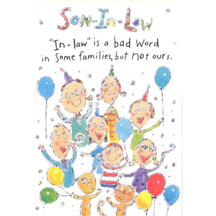 FR0289 Family Birthday Card / Son FR0289 Family Birthday Card / Son