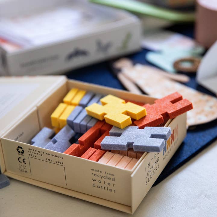 Lowercase Toys - Wholesale Blocks - Kids Baby - Interlocking Blocks - Pocket Set7