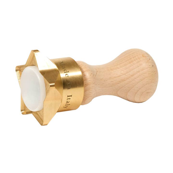 Tagliapasta - Wholesale Pasta Maker - Star-shaped brass ravioli-cutting mold0