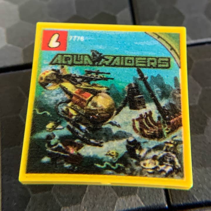 Il Set Relitto dei Predoni dell'Acqua 7776 - Tessera Stampata Personalizzata 2x2 per la vendita all'ingrosso da parte di B3 Customs