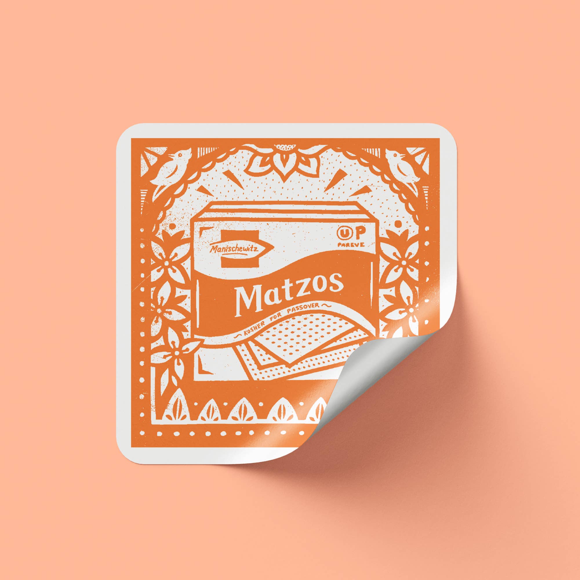 Indestructible Food - Wholesale Sticker - Matzos Sticker1