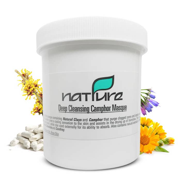 Professional Deep Cleansing Camphor Masque / 1.0lb for wholesale by NATPURE Clinical Skin Care