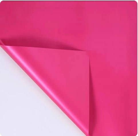 Elegant Design Supply - Wholesale Wrapping Paper Roll - Solid Color Korean Inspired Flower Wrapping Paper (20pcs/bag)46