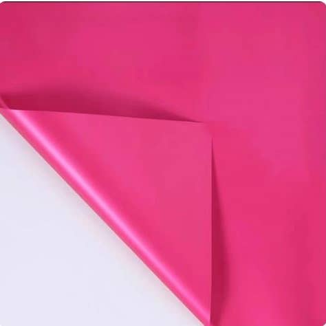 Elegant Design Supply - Wholesale Wrapping Paper Roll - Solid Color Korean Inspired Flower Wrapping Paper (20pcs/bag)46