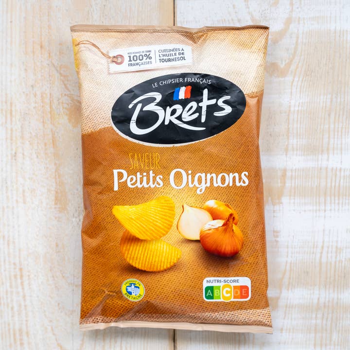 Brets Petit onion crisps 125g x 10 for wholesale by Victus Emporium