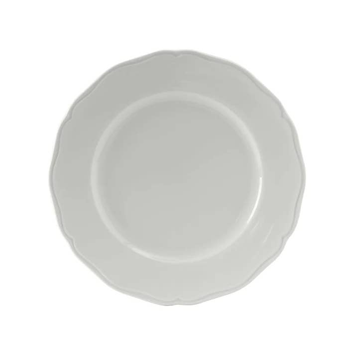 Geschulpte keramische plaat, 12,25" voor wholesale door Tuxton Home