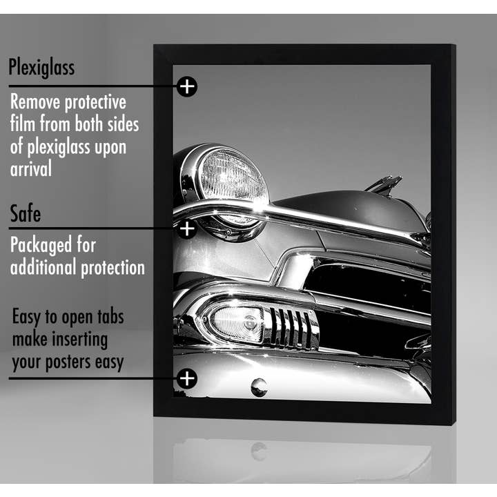 Americanflat - Wholesale Picture Frame - Americanflat Poster Frame with Wide Molding35