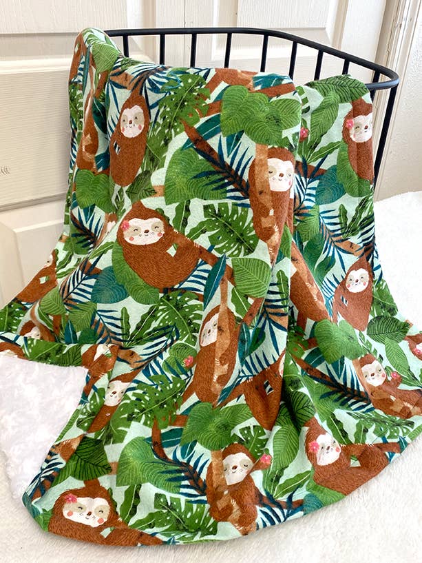 Coperta per bambini Sloth per la vendita all'ingrosso da parte di Wetona’s Handmade