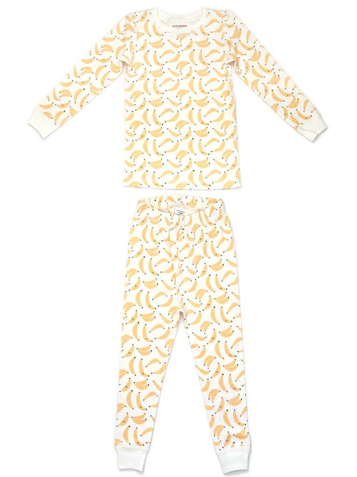 Banana Organic Pima Cotton Pajama Set for wholesale by Dodo Banana