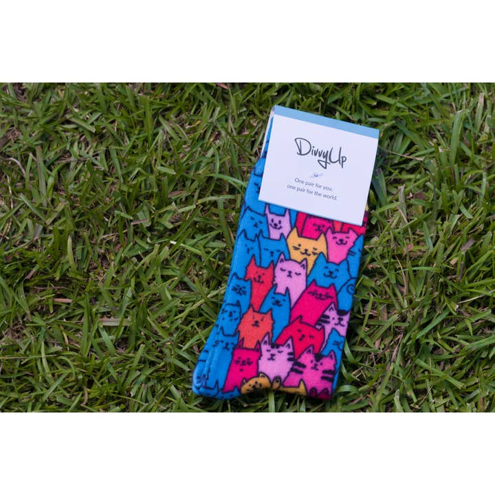 DivvyUp - Wholesale Socks - Unisex - Cat Breeds Socks2