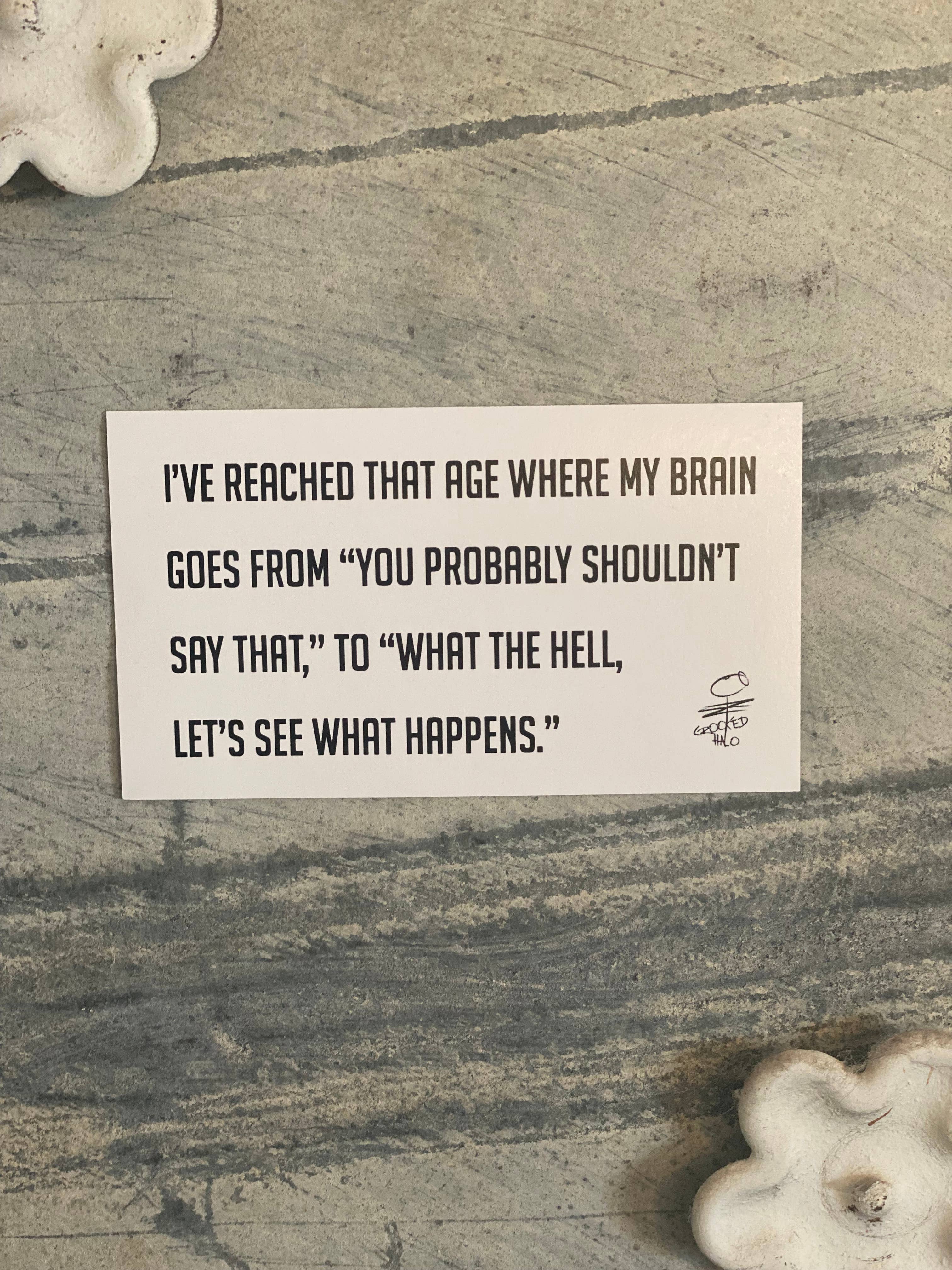 Crooked Halo - Wholesale Magnet - Shouldn't say that Magnet