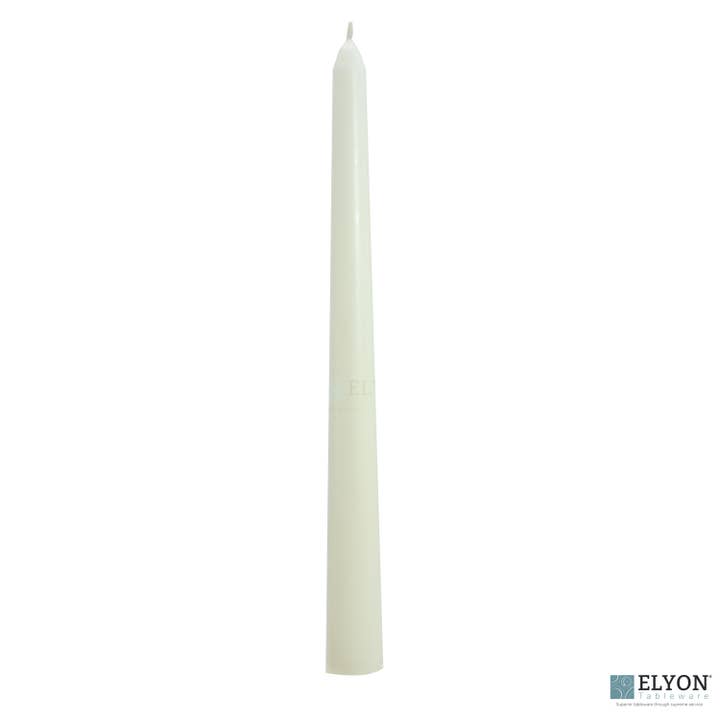 Elyon Tableware® - Wholesale Tapered Candle/Candlestick - Colored Taper Candles 8-Hour Burn Time Wax 25/50 Pack6