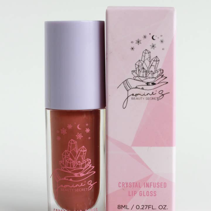 Jasmine's Beauty Secrets - Wholesale Lip-gloss - Crystal Lip Gloss | Rose Quartz Infused Gloss | Valentines 1
